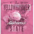 thumbnail image 2 of Alabama Cute State Flower Souvenir Womens Slim Fit Graphic Tee Brisco Brands S, 2 of 3