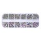 thumbnail image 5 of Qarigey 1 bolsa de cristal de cristal en forma especial brillo combinación perfecta diamantes de imitación de uñas brillantes para teléfono Type2 NO2, 5 of 6