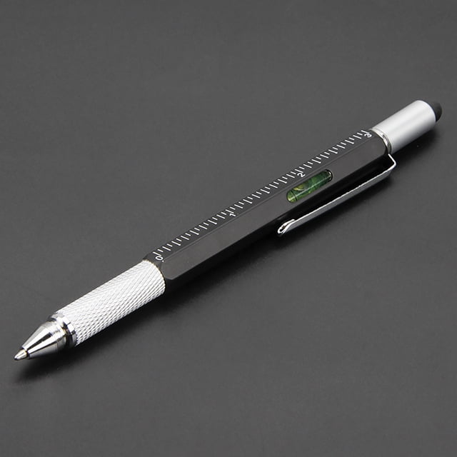 ICQOVD 3PC Multi-function Tool Pen, Screwdriver, Gauge, Capacitance Pen, Six In