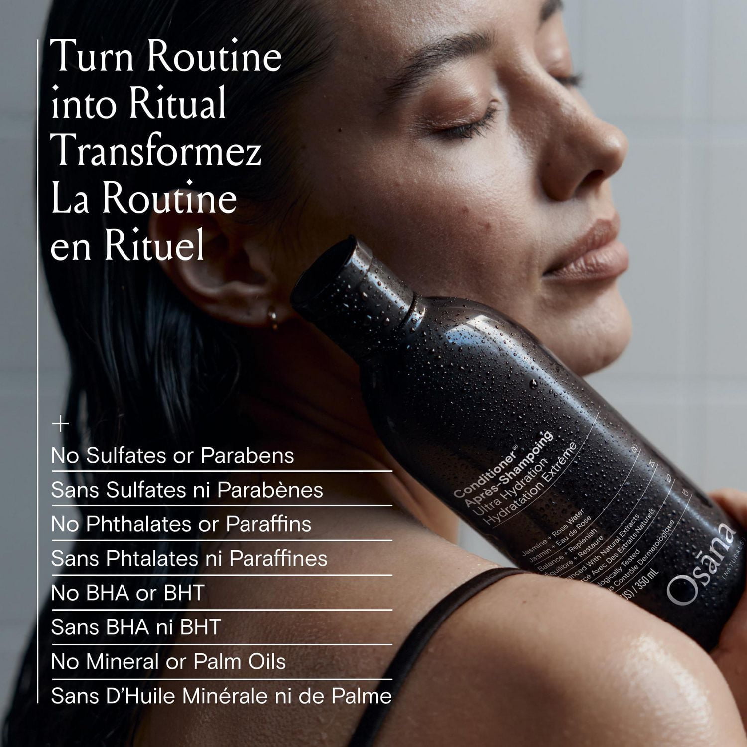 Osana Naturals Ultra Hydration Jasmine + Rose Water Conditioner