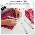 thumbnail image 2 of 80pcs Sewing Clips Metal Edging Tools Sewing Clips for Fabric Quilting Pins and Marking Accessories, 2 of 6