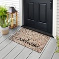 thumbnail image 2 of 18x30" Welcome Terrazo Recycled rubber Doormat, 2 of 5