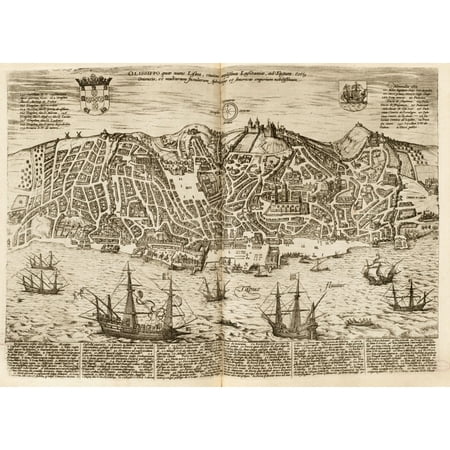 1000 piece puzzle-ca. 1617 Map|Title: Civitates orbis terrarvm|Notes:
