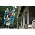 thumbnail image 4 of Toland Home Garden Red Headed Wood Pecker Birds Bird Flag Double Sided 28x40 Inch, 4 of 5