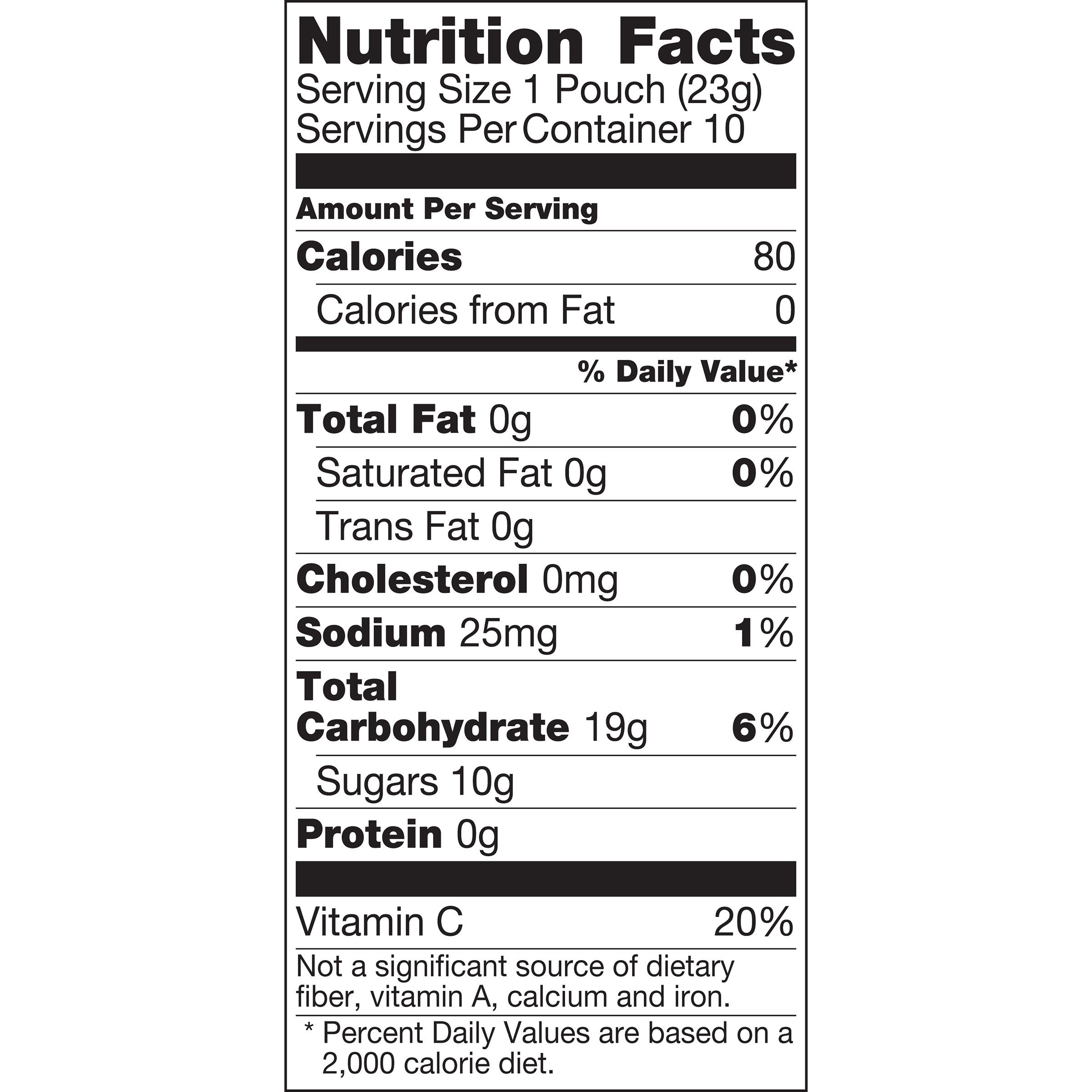 Betty Crocker Fruit Flavored Snacks Treat Pouches (Pack of 32)