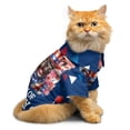 thumbnail image 4 of Patriotic French Bulldog Celebrates 4th of July Hawaiian Summer Shirt for Small Medium Large Dog Cat Dog Lover Gifts - 02009, 4 of 6
