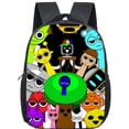 thumbnail image 4 of Cartoon Sprunki 12 Inch Backpack School Bags Incredibox Game Schoolbag Backpacks, 4 of 27