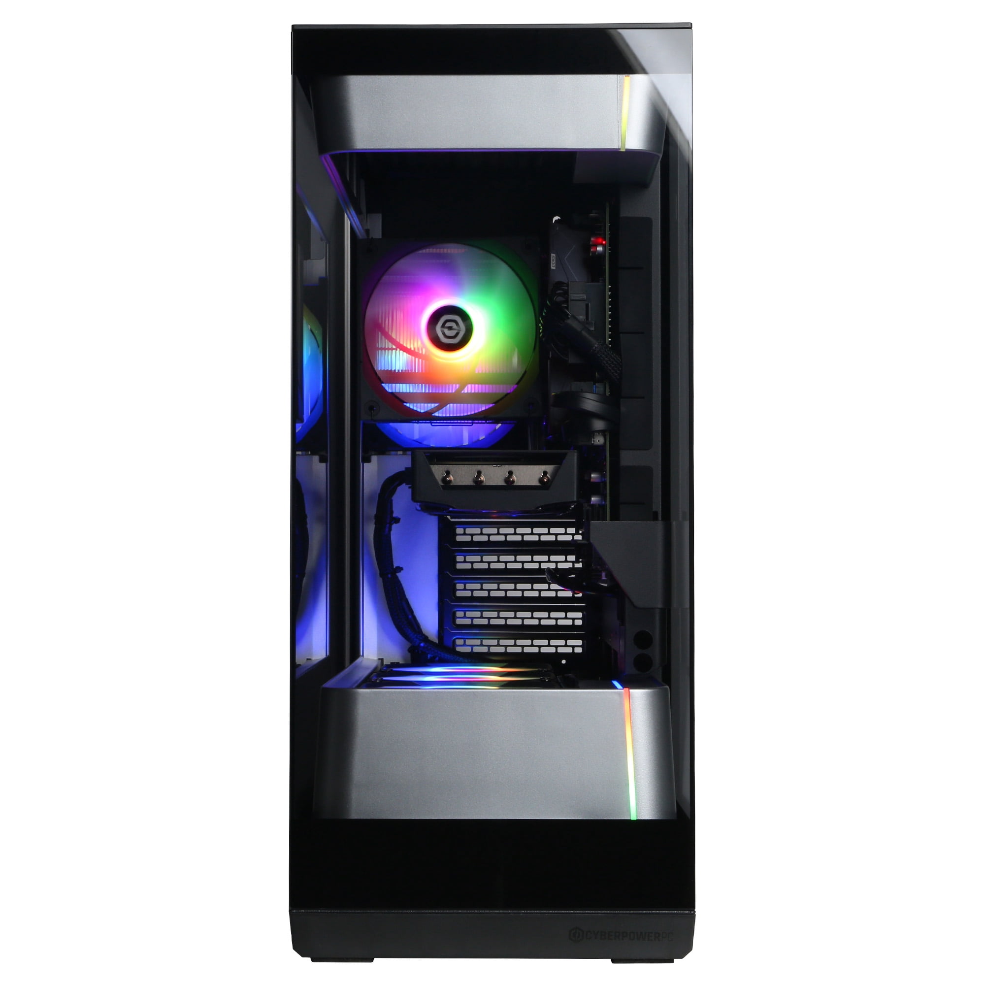 CyberPowerPC Gamer Master Gaming PC, AMD Ryzen 5 5500, AMD Radeon RX 6500 XT 4GB, 16GB DDR4, 1TB SSD, GMAI6300CPG