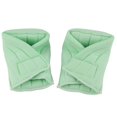 thumbnail image 1 of Paire de coussinets de soutien pour les pieds et les chevilles, réglables, pour les soins infirmiers au lit des patients âgés, vert clair, 1 of 4