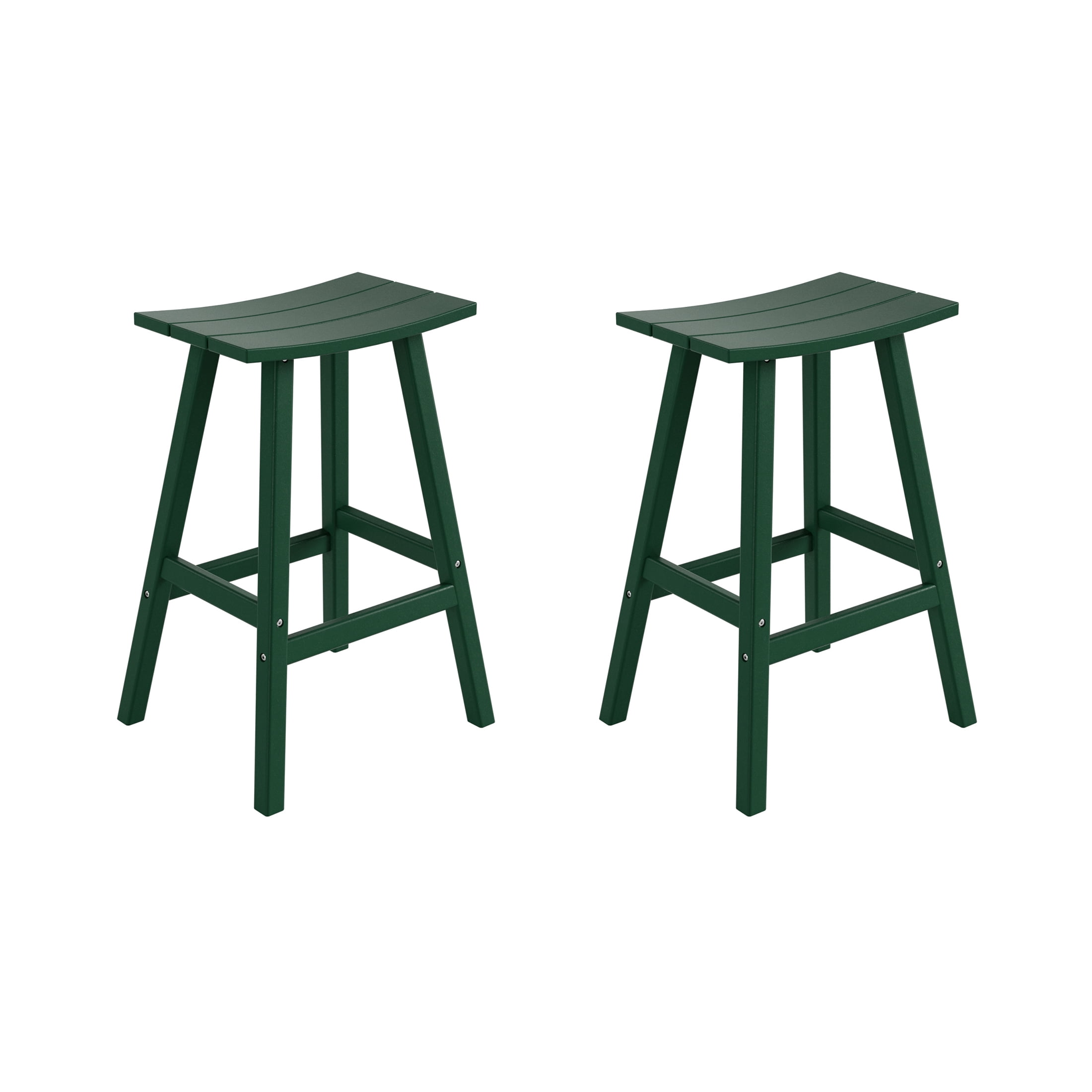 WestinTrends Malibu 29 Inch Outdoor Bar Stools Set of 2, All Weather