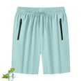 thumbnail image 4 of Yuyuzo Shorts for Women High Waisted Drawstring Unisex Quick Drying Shorts with Zipper Pockets, 4 of 6