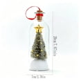 thumbnail image 3 of Recordable Luminous Christmas Tree Wishing Bottle, Light Up Mini Christmas Tree Glass Bottle Ornament, Voice Message LED Warm Light Tabletop Keepsake Jar with Ribbon, Holiday Xmas Gift Set, 3 of 7