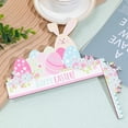 thumbnail image 4 of FaLX Easter Ornament Decorative Easter Rabbit Egg Corner Door Plate Home Supplies, 4 of 8