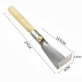 thumbnail image 2 of StainlessSteelGardenHandTrowelErgonomicHandleGardeningTrowelForGardenDiggingWeeding, 2 of 5