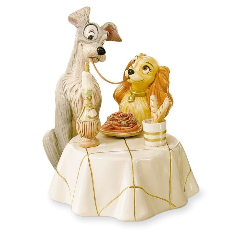 Lenox Disney Showcase Lady and The Tramp Figurine with