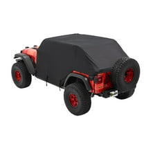 Bestop 8104301 All Weather Trail Cover Black Fits select: 2015-2019,2021 JEEP WRANGLER UNLIMITED