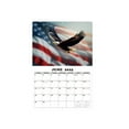 2025 Bald Eagles Monthly Wall Calendar 11x16 inch Thick and Sturdy