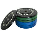 Signature Fitness 160lb 2 In. Olympic Bumper Weight Plates