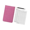 thumbnail image 2 of koolsoo Porte-Cartes de Score de Golf Compact Porte-Cartes de Score de Golf Portable Porte-Livre Rose, 2 of 9