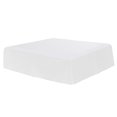 thumbnail image 3 of tredstone Solid Color Hotel Pleated Bed Skirt Wrinkle & Fade Resistant White_King, 3 of 9