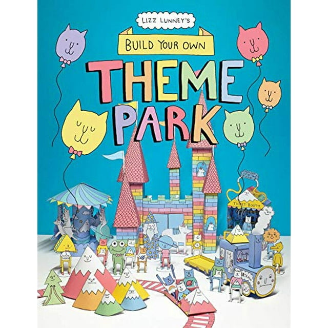 Construisez Votre Propre Parc à Thème: un Livre en Papier Découpé