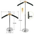 thumbnail image 5 of Yesbay T Shirt Display Stand Adjustable Height Vendors Dress Shop Shirt Rack Shoulder Stand Clothes Display Hanger Garment Coat Retail Holder, 5 of 6