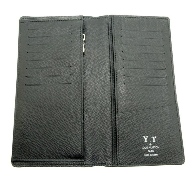 Authenticated Used Louis Vuitton Brazza Wallet Men's Bi-Fold Wallet M60622  Epi Leather Noir (Black) 