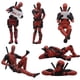 thumbnail image 2 of 6 figuras de acción de Deadpool para escritorio, para el hogar, la oficina, el coche, Marvel, modelo X-MAN, divertidas y lindas, 8 cm, 2 of 5