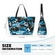 thumbnail image 4 of Fotbe Football Time Bolsa de Viaje para Playa - Resistente al Agua, Bolsa Tote de Gran Capacidad y Ligera con 7 Bolsillos para Mujeres y Hombres, 4 of 7