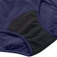thumbnail image 5 of YWDJ Period Underwear for Women Cotton Lightweight No Show Solid Color Sexy Mesh Leak Proof Physiological Menstrual Underwear Blue M, 5 of 6