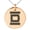 Rose, variant on Stainless Steel Letter D Initial Empire Monogram Engraved Small Medallion Circle Charm Pendant Necklace