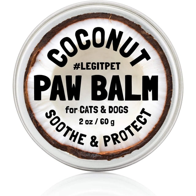 Bálsamo para patas de perro LEGITPET con coco natural 60 g