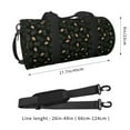 thumbnail image 2 of Easygdp Pine Cone Woodland Pattern Bolsa de Viaje, Bolsa de Mano, Bolsa de Gimnasio, Bolsa de Equipaje para Viaje, 2 of 6