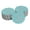 Aqua Blue, variant on Inkdotpot Gold Foil Paper Hang Tags Hugs & Kisses From The Wedding Favor Tags 100 Piece