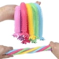 thumbnail image 5 of 8pcs Wristband Fidget Toys Textured Sensory Toys Worm Noodle Textured Elastic Rope Fidget Toys Anxiety Autism Stress Relief 1pcs (Random Color), 5 of 5
