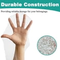 thumbnail image 4 of HPWFHPLF 100-Pack Reusable Produce Mesh Bags, Versatile 24-Inch Seafood Bags for Cooking, Enlarged Grocery Toys Fruit Vegetable Produce Storage Bags with 100 Pack Buckles (White, 24-Inch), 4 of 6