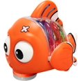 thumbnail image 1 of FYBTO Babies Fish Toy,Electric Swimming Fish Babies,Light Up Musical Ocean Life Toy,Interactive Robot Fish for Kids,Creative Swinging Cartoon Fish Toy,Electric Goldfish for Babies Bath Time Toys-0719, 1 of 5