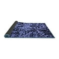 thumbnail image 2 of Ahgly Company Indoor Rectangle Abstract Blue Modern Area Rugs, 2' x 5', 2 of 4
