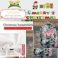 thumbnail image 4 of UPPADA Christmas Sweatshirts for Women Christmas Tree Print Long Sleeve Pullover Tops Fall Comfy Shirt Xmas Crewneck Sweatshirts, 4 of 5