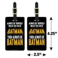 thumbnail image 4 of Batman Be Batman Luggage ID Tags Suitcase Carry-On Cards - Set of 2, 4 of 6