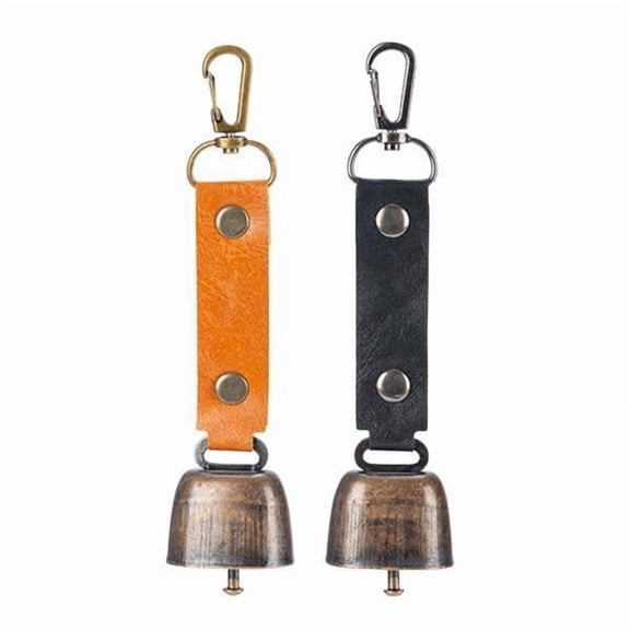 GARENDE 4x2x Loud Bear Bells Compact Backpacks Pendants for Trikking Survival Climbing 4 Pcs