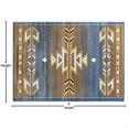 thumbnail image 4 of Flash Furniture Lodi Rectangular Southwestern Beige, Blue Area Rug, 4' x 5', 4 of 7