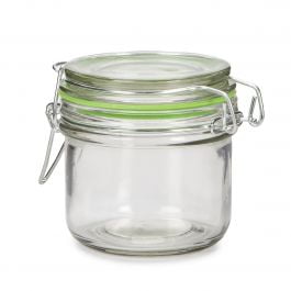 

Darice Darice Mini Glass Jar with Locking Lid: Clear 3 x 3 inches