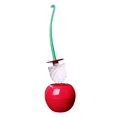 thumbnail image 2 of Juego de soporte y cepillo de Limpieza de inodoros Soledad cepillo de inodoro Rojo, 2 of 8