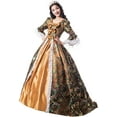 thumbnail image 3 of KEMAO Rococo Baroque Marie Antoinette Dresses 18th Century Renaissance Historical Period Dress Gown For Women, 3 of 4