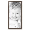 thumbnail image 2 of ArtToFrames 17" x 37" Muted Silver Picture Frame, 17x37 inch Silver Wood Poster Frame (WOM-4626),  Pack, 2 of 8