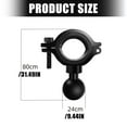 thumbnail image 5 of Secure Tool Less Motorcycle Phone Mount Holder Support Base 25mm Universal Fit Quick Release Design Shockproof Structure, 5 of 7