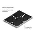 thumbnail image 3 of Aluminum Metal and Glass Single Picture Frame 8.5x11, 3 of 7