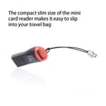 thumbnail image 4 of Sidaley Adaptadores de lector de tarjetas de memoria Mini Lanyard a adaptador USB 2.0 Reemplazo para tarjeta TF Type3 NO3, 4 of 6