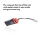 thumbnail image 5 of Sidaley Adaptadores de lector de tarjetas de memoria Mini Lanyard a adaptador USB 2.0 Reemplazo para tarjeta TF Type3 NO3, 5 of 6